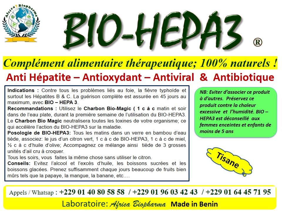 Etiquette bio d4 et hepa 3
