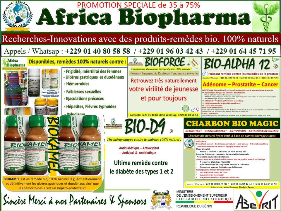 Africa biopharma pub 2026 partenaires et sponsors promotion speciale 35 75